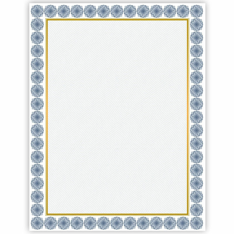 Geographics Award Certificates: Burgundy Gold Foil - 15 Pack - Certificates & Seals