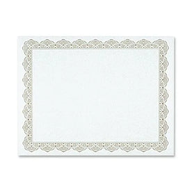 Geographics Award Parchment Certificates - Gold Border - 25 Pack - & Seals