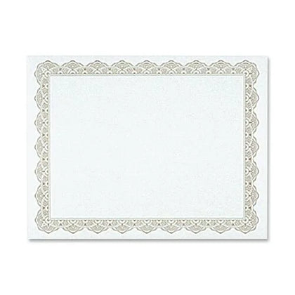 Geographics Award Parchment Certificates - Gold Border - 25 Pack - & Seals