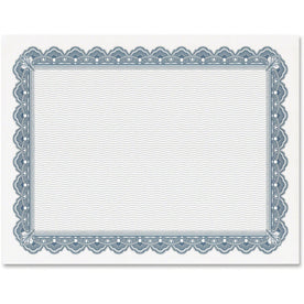 Geographics Blank Certificates - Parchment Paper - 50 Pack - & Seals