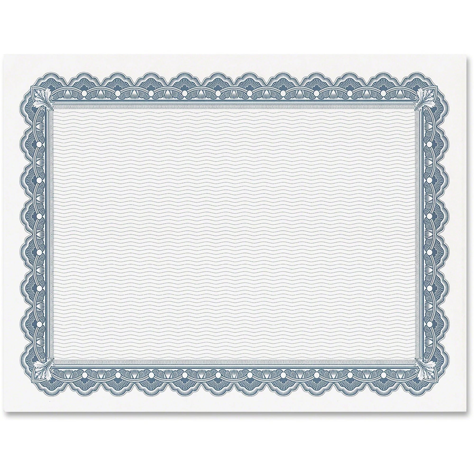Geographics Blank Certificates - Parchment Paper - 50 Pack - & Seals