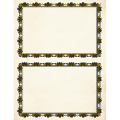 Geographics Certificate Holder: 15 Sheets Capacity - Assorted Colors - Pack of 30 - Certificates & Seals