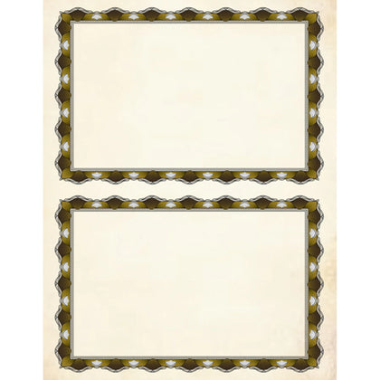 Geographics Certificate Holder: 15 Sheets Capacity - Assorted Colors - Pack of 30 - Certificates & Seals