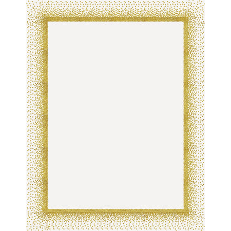 Geographics Confetti Gold Design Poster Board - 2000