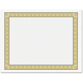 Geographics Diplomat Printable Certificates: Gold Parchment Paper 50 Pack - Certificates & Seals