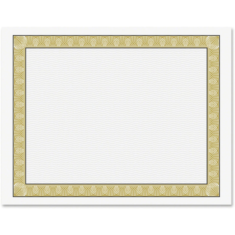 Geographics Diplomat Printable Certificates: Gold Parchment Paper 50 Pack - Certificates & Seals