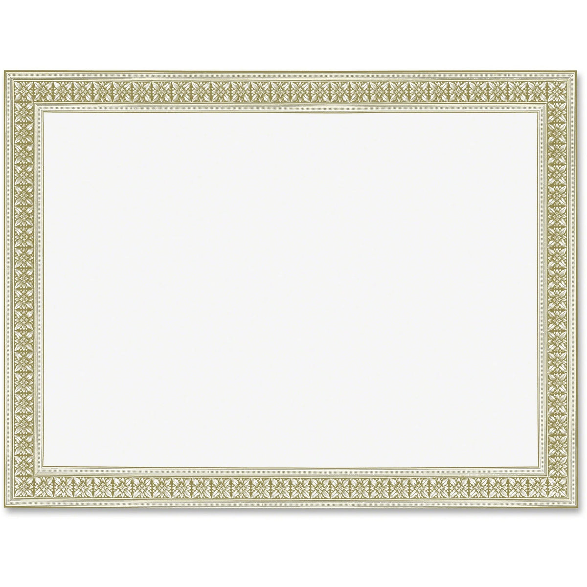Geographics Flourish Gold Foil Award Certificates - Elegant Parchment Paper - 12 Pack - & Seals