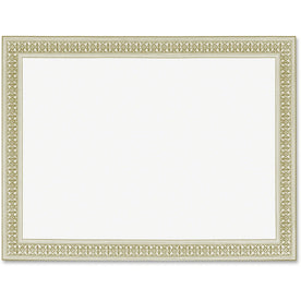 Geographics Flourish Gold Foil Award Certificates - Elegant Parchment Paper - 12 Pack - & Seals