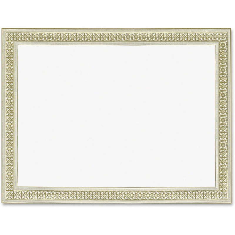 Geographics Flourish Gold Foil Award Certificates - Elegant Parchment Paper - 12 Pack - & Seals
