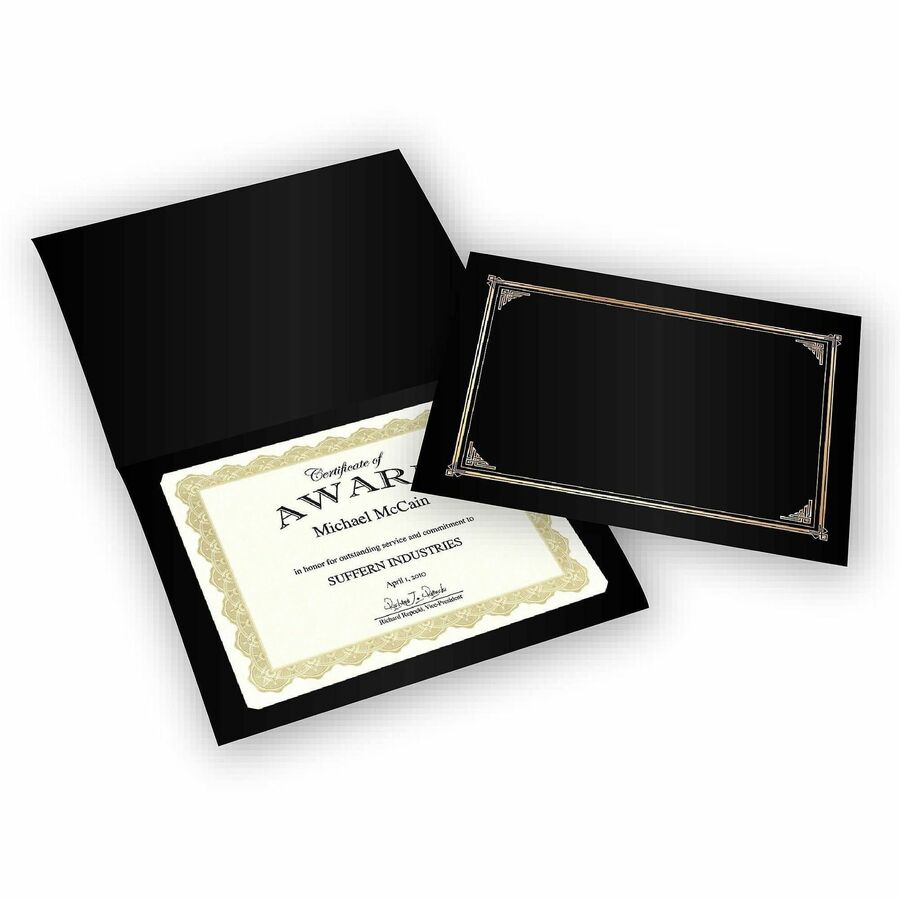 Geographics Letter, A4 Recycled Certificate Holder - Alternate-Image1