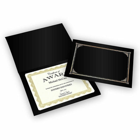 Geographics Letter, A4 Recycled Certificate Holder - Alternate-Image1