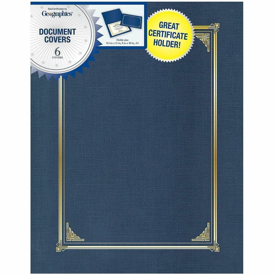 Geographics Letter, A4+ Recycled Certificate Holder - Alternate-Image2