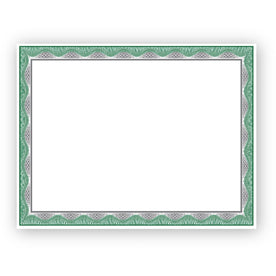 Geographics Silver Foil Award Certificates - Premium 65 lb - Inkjet/Laser Compatible - 15 Pack - & Seals