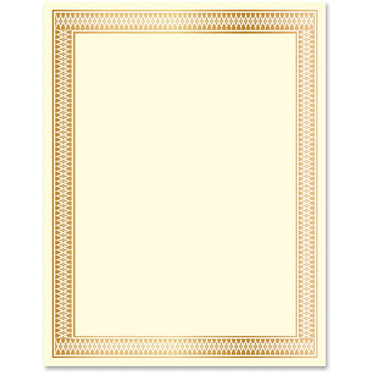 Geographics Traditional Award Certificates - Premium Gold Finish - 100 Pack - & Seals