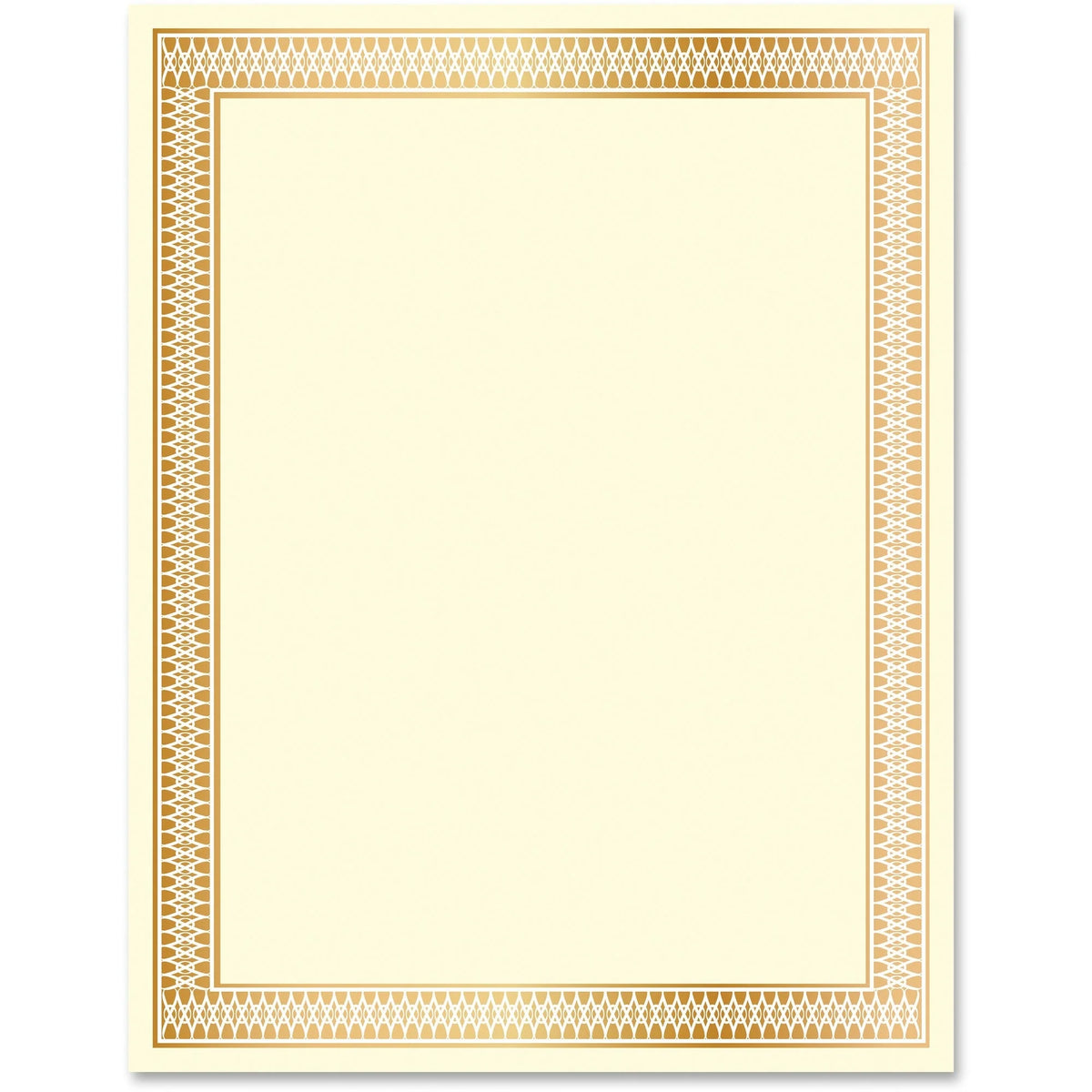 Geographics Traditional Award Certificates - Premium Gold Finish - 100 Pack - & Seals