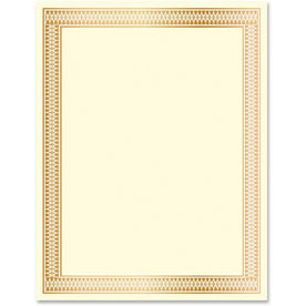 Geographics Traditional Award Certificates - Premium Gold Finish - 100 Pack - & Seals