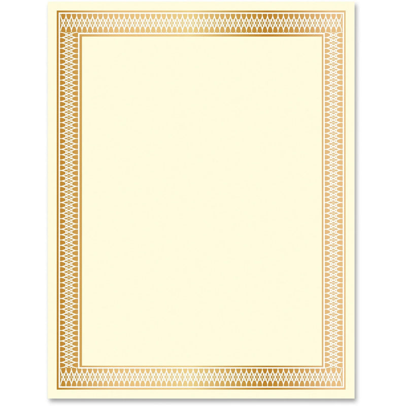 Geographics Traditional Award Certificates - Premium Gold Finish - 100 Pack - & Seals