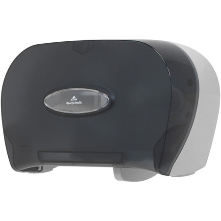 Georgia-Pacific 2-Roll Side-By-Side Standard Roll Toilet Paper Dispenser - Pull Out - 2 x - Bathroom Tissue Dispensers