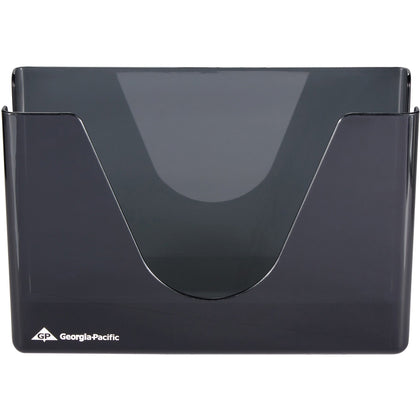 Georgia-Pacific Paper Towel Dispenser - C-Fold/M-Fold - Durable Plastic - Smoke - 7’’ x 11’’ 4.4’’ - Dispensers