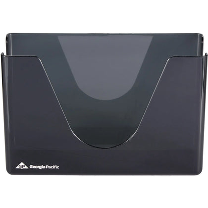 Georgia-Pacific Paper Towel Dispenser - C-Fold/M-Fold - Durable Plastic - Smoke - 7’’ x 11’’ 4.4’’ - Dispensers