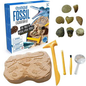 GeoSafari Fossil Excavation Kit: Fun Paleontology STEM Toy - Learning Books & Activities