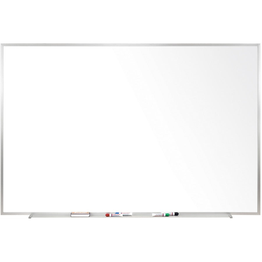 Ghent 24" x 36" Aluminum Frame Magnetic Whiteboard with 1 Marker - Front