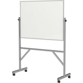 Ghent 48x36’’ Dry Erase Board: White Porcelain Magnetic Aluminum Frame - Boards