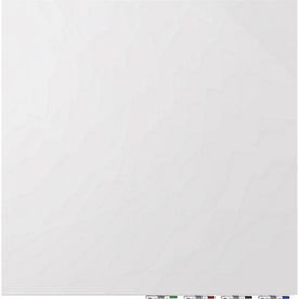 Ghent Aria Glass Whiteboard - 48x48’’ - Magnetic Surface - Square Corner - Dry Erase Boards