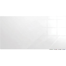 Ghent Aria Glass Whiteboard - 96’’x48’’ Tempered Surface - Magnetic - TAA Compliant - Dry Erase Boards
