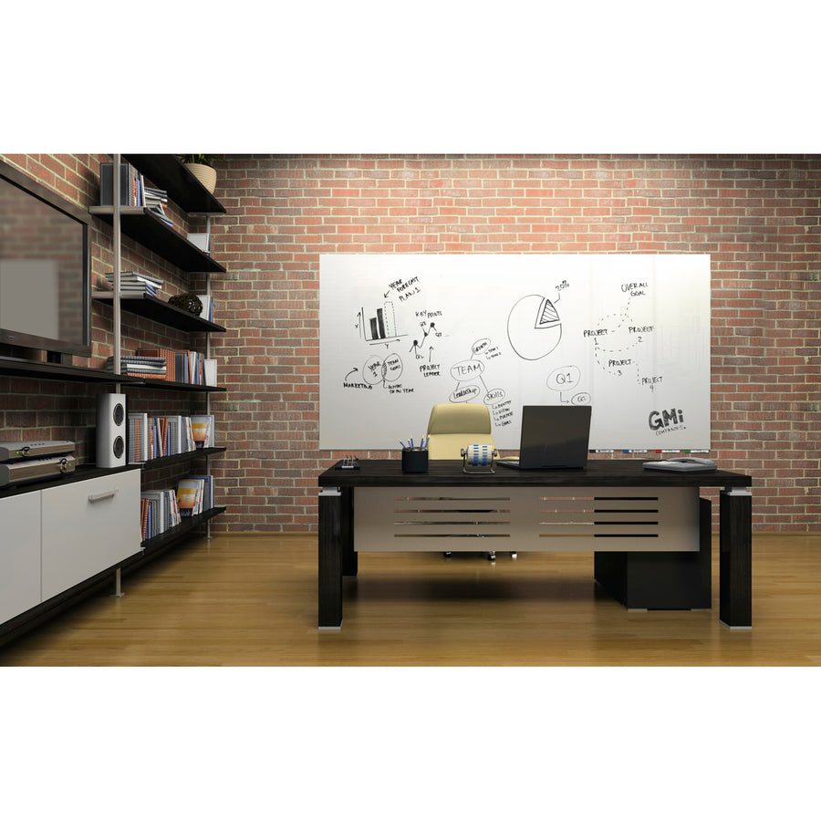 Ghent Aria Low Profile Glass Whiteboard - Alternate-Image3