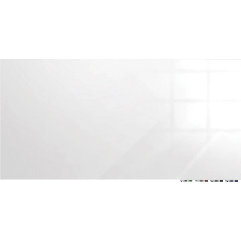 Ghent Aria Low Profile Glass Whiteboard - 36x24’’ - Magnetic Surface - TAA Compliant - Dry Erase Boards