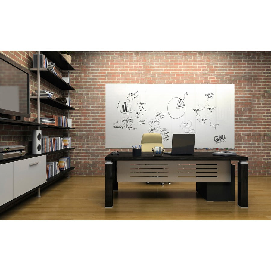 Ghent Aria Low Profile Glass Whiteboard - Alternate-Image1