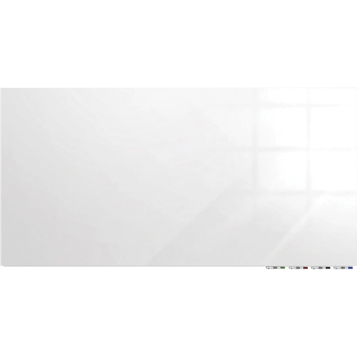 Ghent Aria Low Profile Glass Whiteboard - 72x48’’ - Magnetic Surface - TAA Compliant - Dry Erase Boards