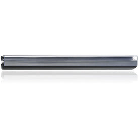 Ghent Display Rail: Tear & Damage Resistant Flexible Clear Front - Gray Frame - Board Easel Accessories