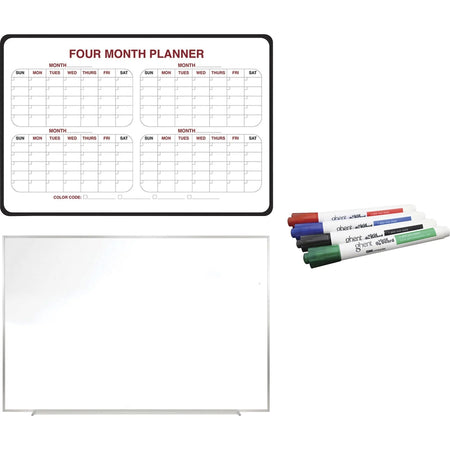 Ghent Dry Erase/Bulletin Board Kit - Organize with Style - Combo Boards