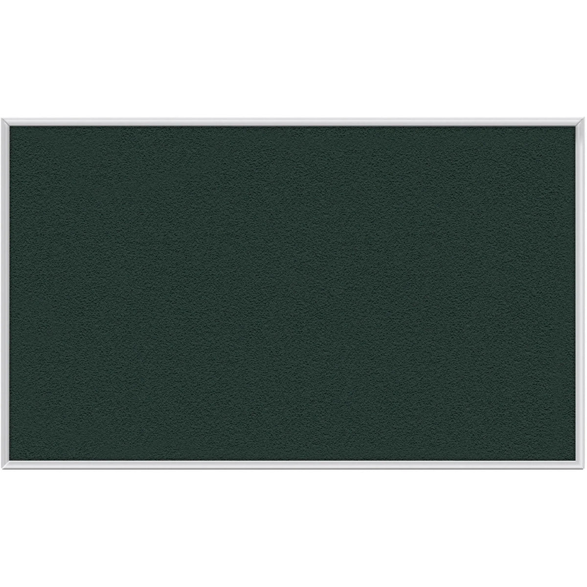 Ghent Ebony Vinyl Bulletin Board - 48’’x12’ - Durable Washable Surface - Boards