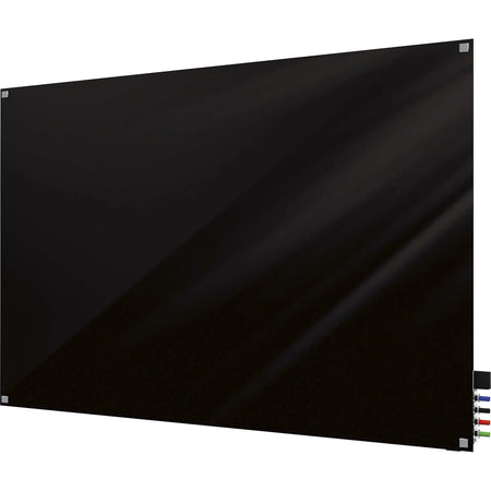 Ghent Harmony 36x24’’ Glass Dry Erase Board - Magnetic Surface Black Back - Boards