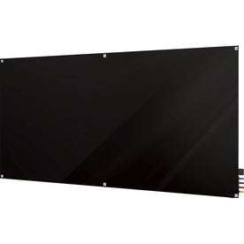 Ghent Harmony 60x48’’ Glass Dry Erase Board - Magnetic Surface Black Back - Boards