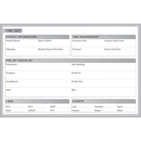 Ghent Healthcare Whiteboard: 24x18’’ Steel Surface Aluminum Frame - Dry Erase Boards