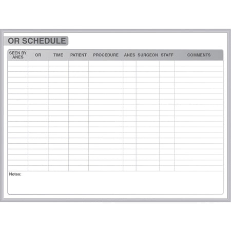 Ghent Healthcare Whiteboard - 2000