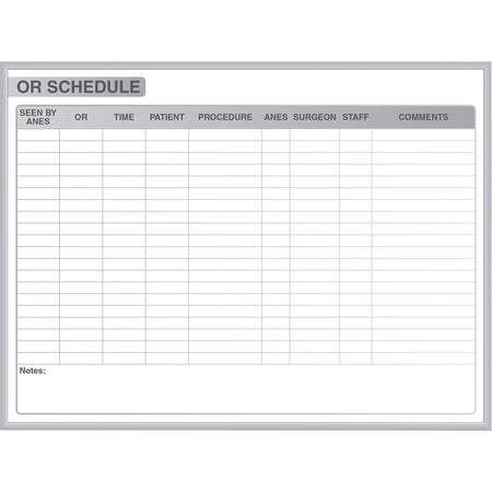 Ghent Healthcare Whiteboard - 2000