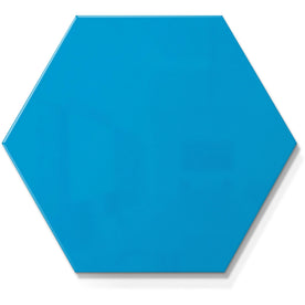 Ghent Hex Steel Whiteboard - 21’’x18’’ Blue Surface - Dry Erase Boards