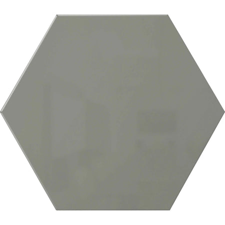Ghent Hex Steel Whiteboard - 21’’x18’’ Gray Surface - Dry Erase Boards