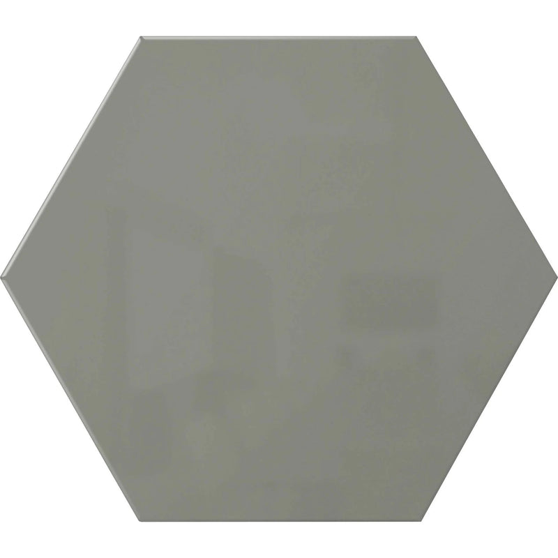 Ghent Hex Steel Whiteboard - 21’’x18’’ Gray Surface - Dry Erase Boards