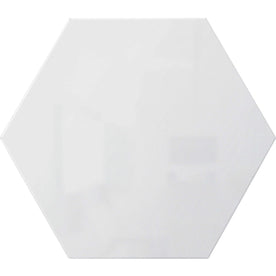 Ghent Hex Steel Whiteboard - 21’’x18’’ - Magnetic - White Surface - Dry Erase Boards