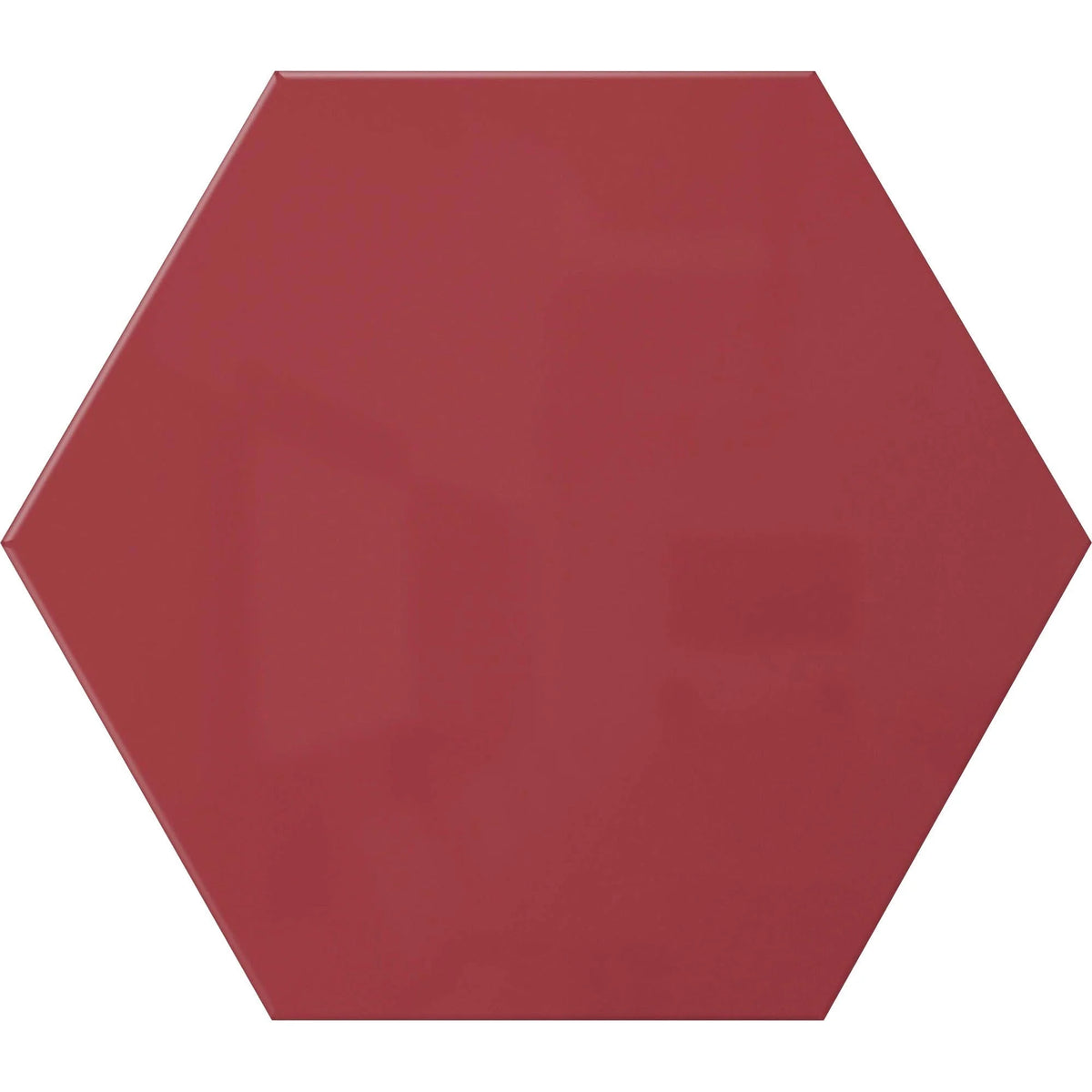 Ghent Hex Steel Whiteboard - 21’’x18’’ Red Magnetic Surface - Dry Erase Boards