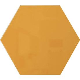 Ghent Hex Steel Whiteboard - 21’’x18’’ Yellow - Magnetic - Dry Erase Boards