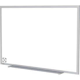 Ghent Hygienic Porcelain Whiteboard: 36x24’’ Magnetic Steel Surface - Dry Erase Boards