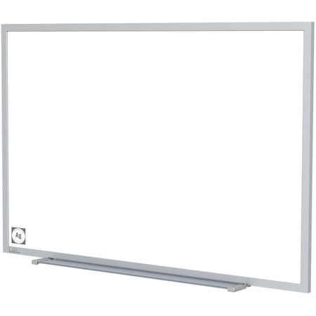 Ghent Hygienic Porcelain Whiteboard - 96’’x48’’ - Magnetic - Aluminum Frame - Dry Erase Boards