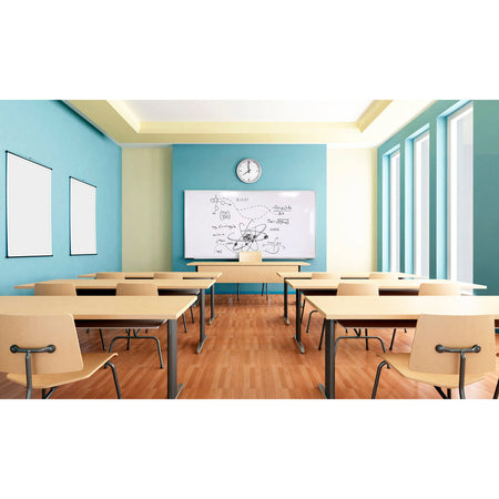 Ghent M1-46-4 Porcelain Magnetic Whiteboard with Aluminum Frame - Alternate-Image4